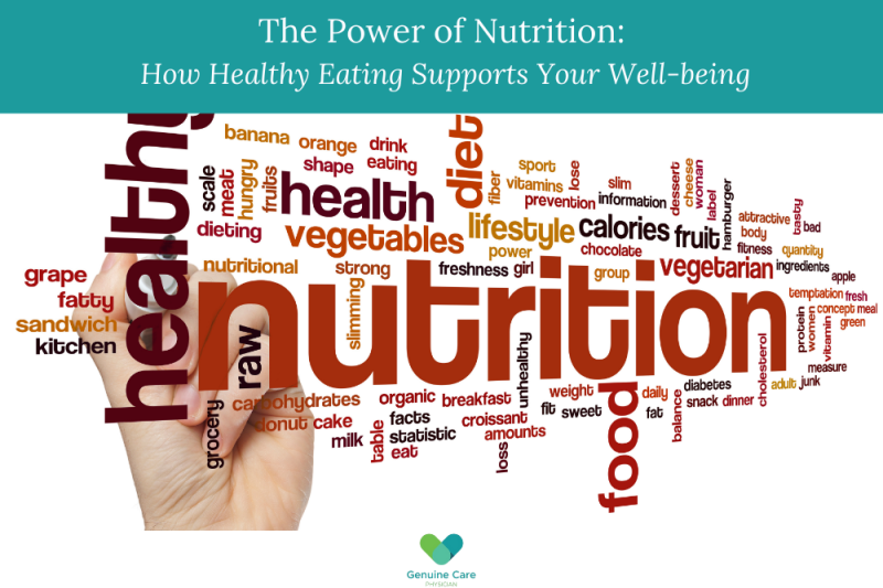 The Power of Nutrition: How Healthy Eating Supports Your Well-being