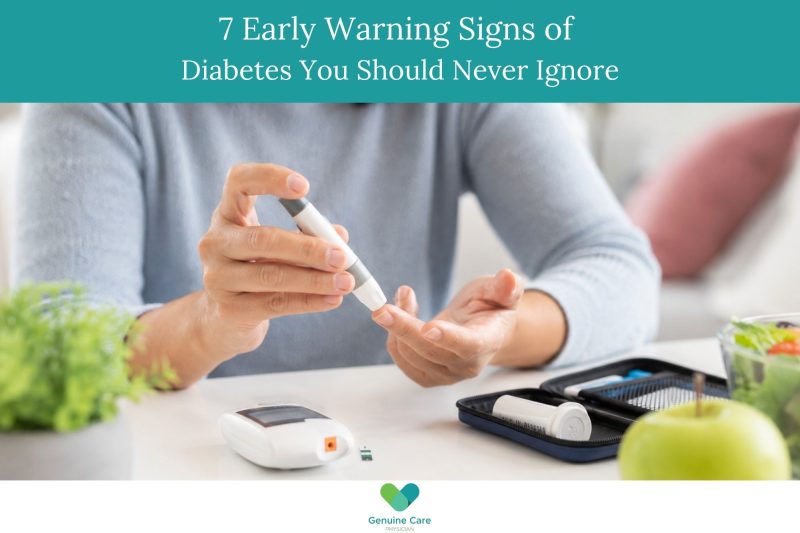 7 Early Warning Signs of Diabetes You Should Never Ignore