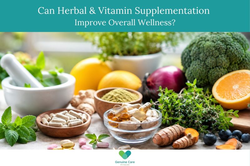 Can Herbal & Vitamin Supplementation Improve Overall Wellness